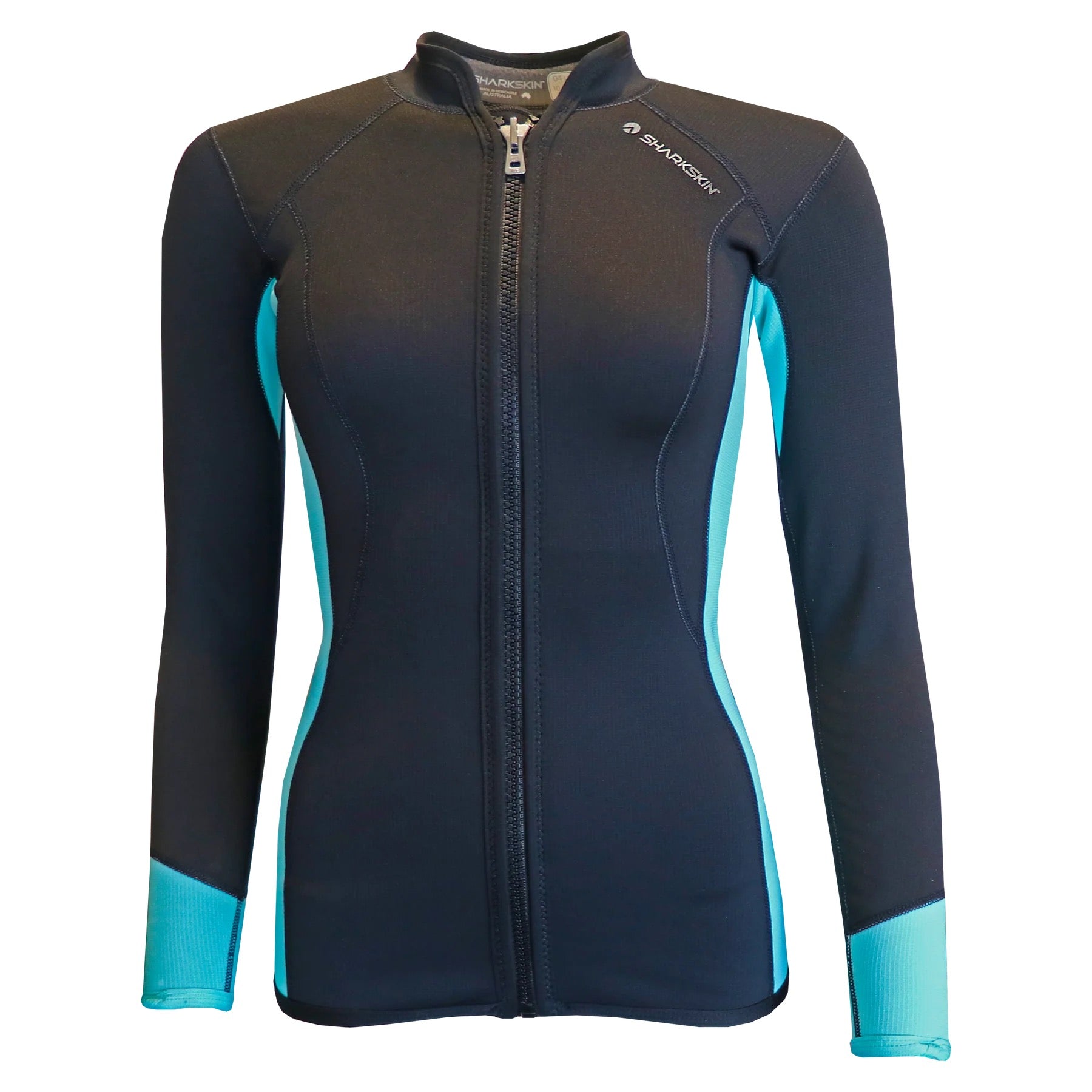 T2 CHILLPROOF LONG SLEEVE FULL ZIP TOP - WOMENS – Sharkskin Europe