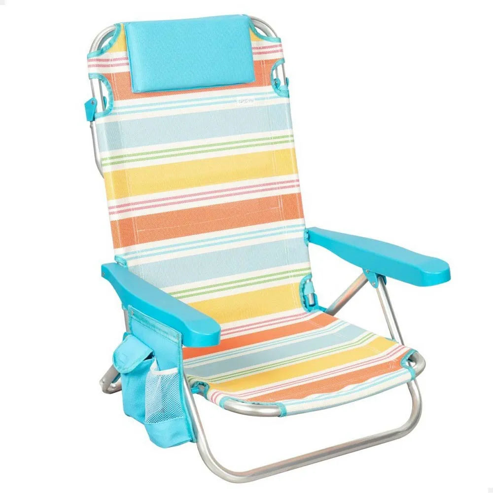 Aktive 62420 5 positioncs 55x48x75 cm beach chair