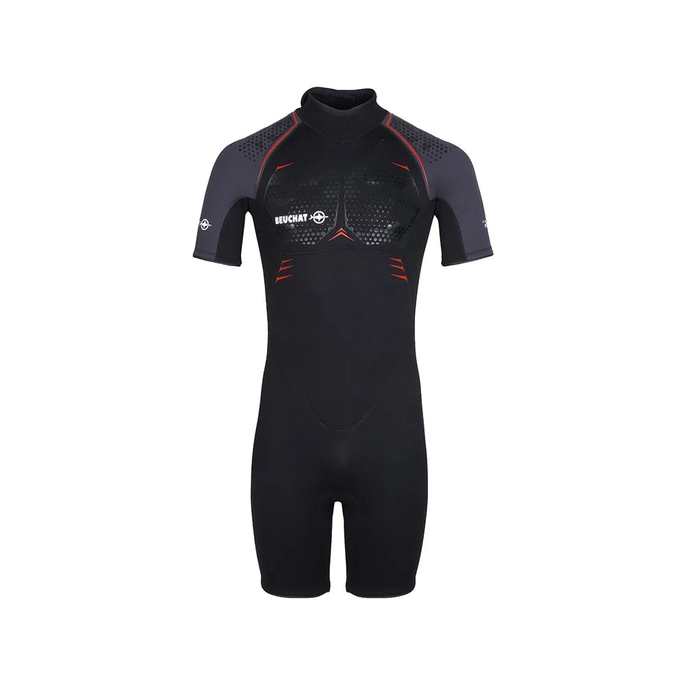 Beuchat Optima 2 Collar 3 mm short sleeve shorty