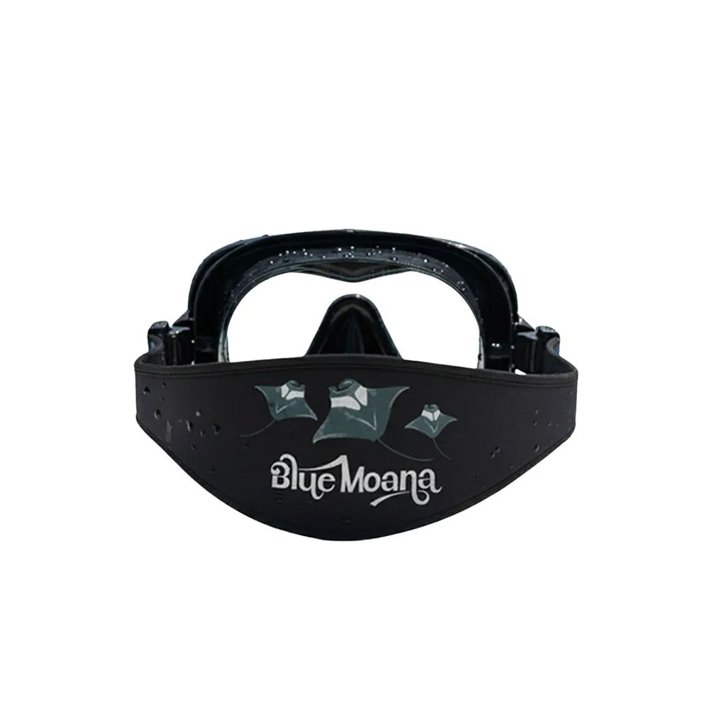 Blue moana Manta ray diving mask strap cover