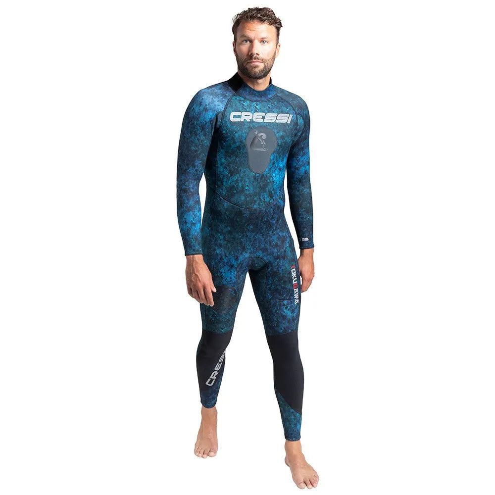 Cressi Tokugawa back zip 3 mm diving wetsuit