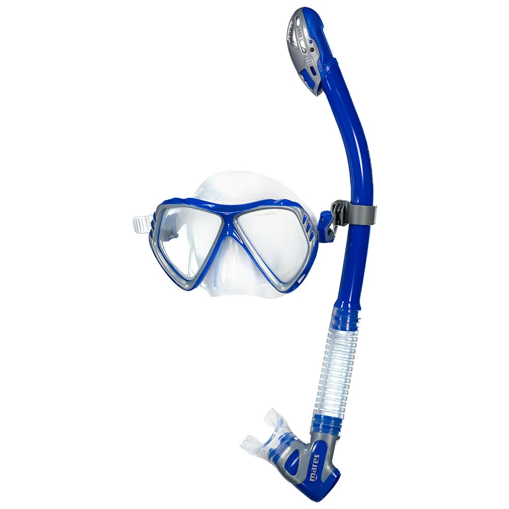 Mares aquazone La Costa Dry snorkeling set