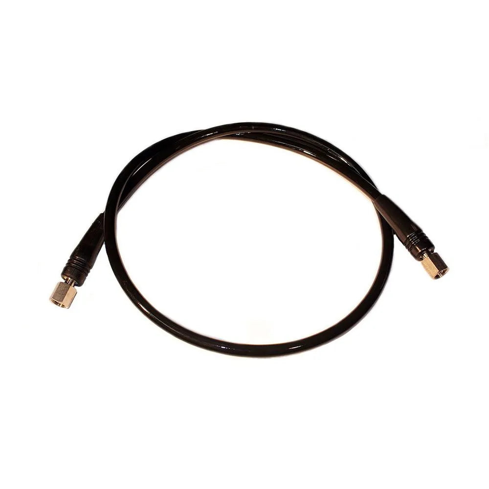 Metalsub Steel Filling Hose 1/4 BSP Carbone Females