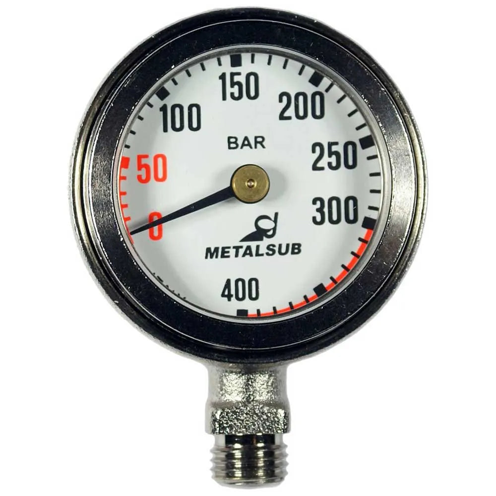 Metalsub Tech Tempered Glass Surface Pressure Gauge