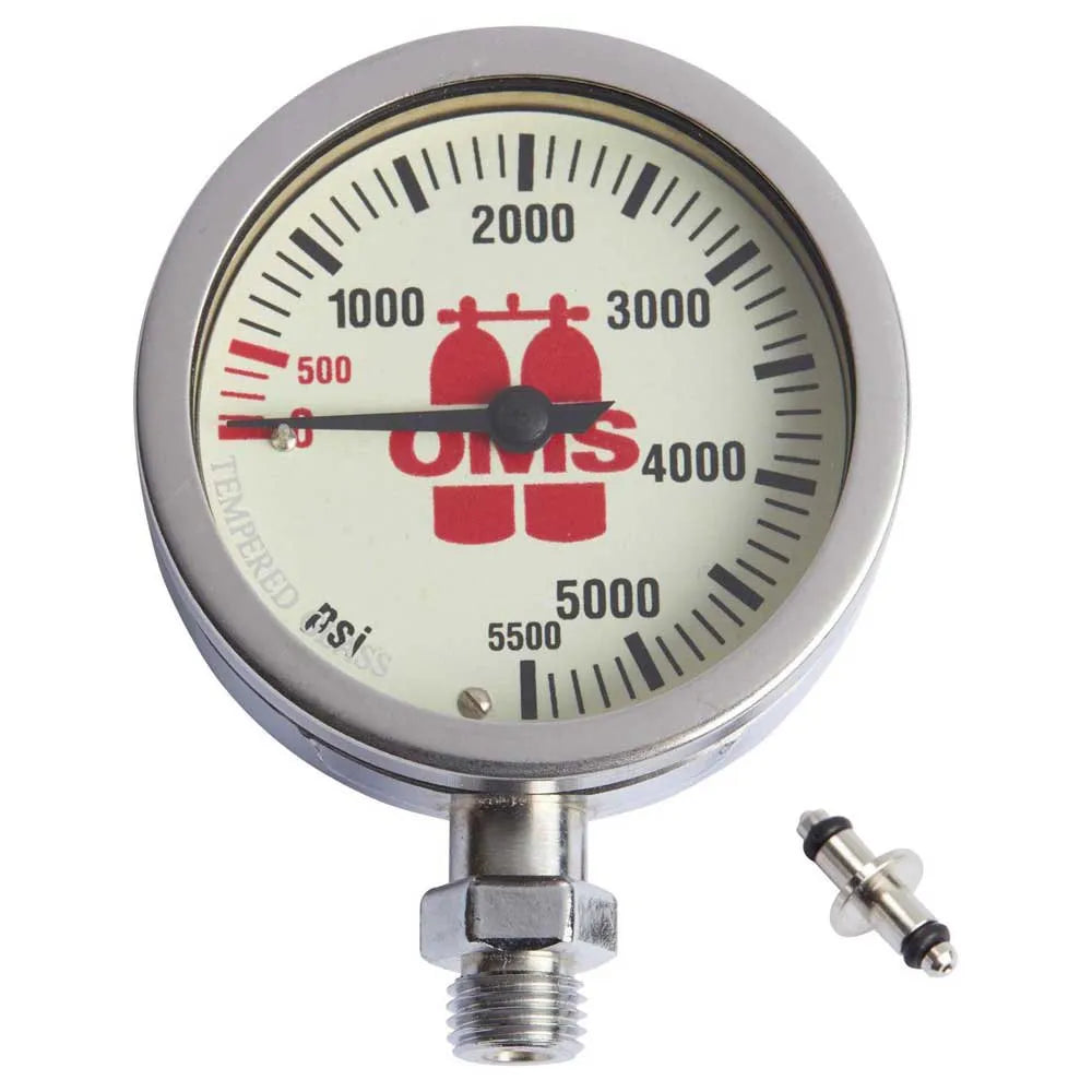 OMS Spg Mineral Glass 5500 Psi 63 Mm pressure gauge