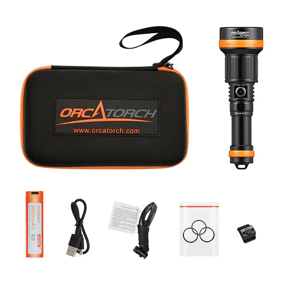Orcatorch ZD710 MK2 torch