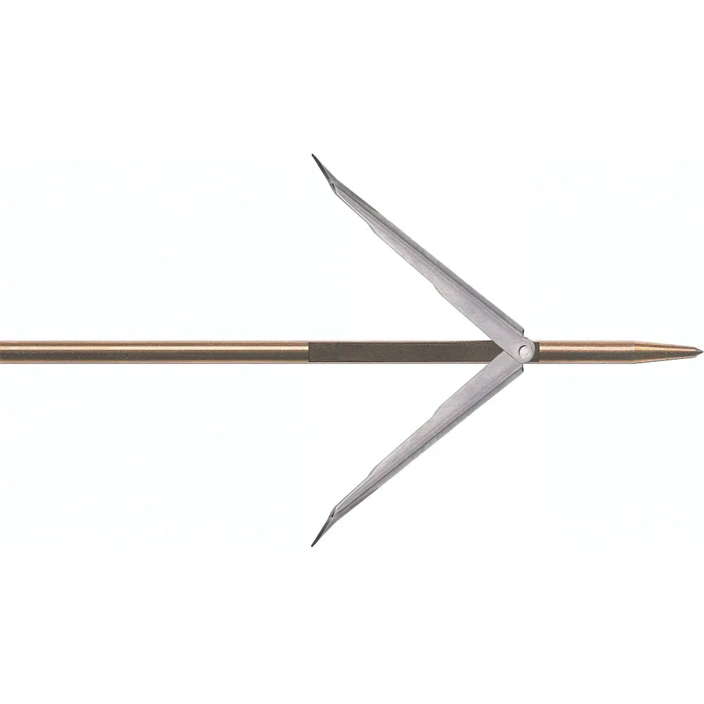 Salvimar Inox 17-4PH Sistema Vuoto 45 Degree Angle 7.5 mm double flopper pneumatic spearshaft