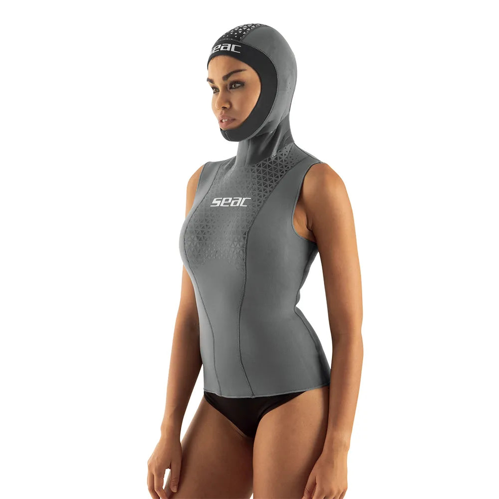 SEAC Hooded thermal vest 2 mm