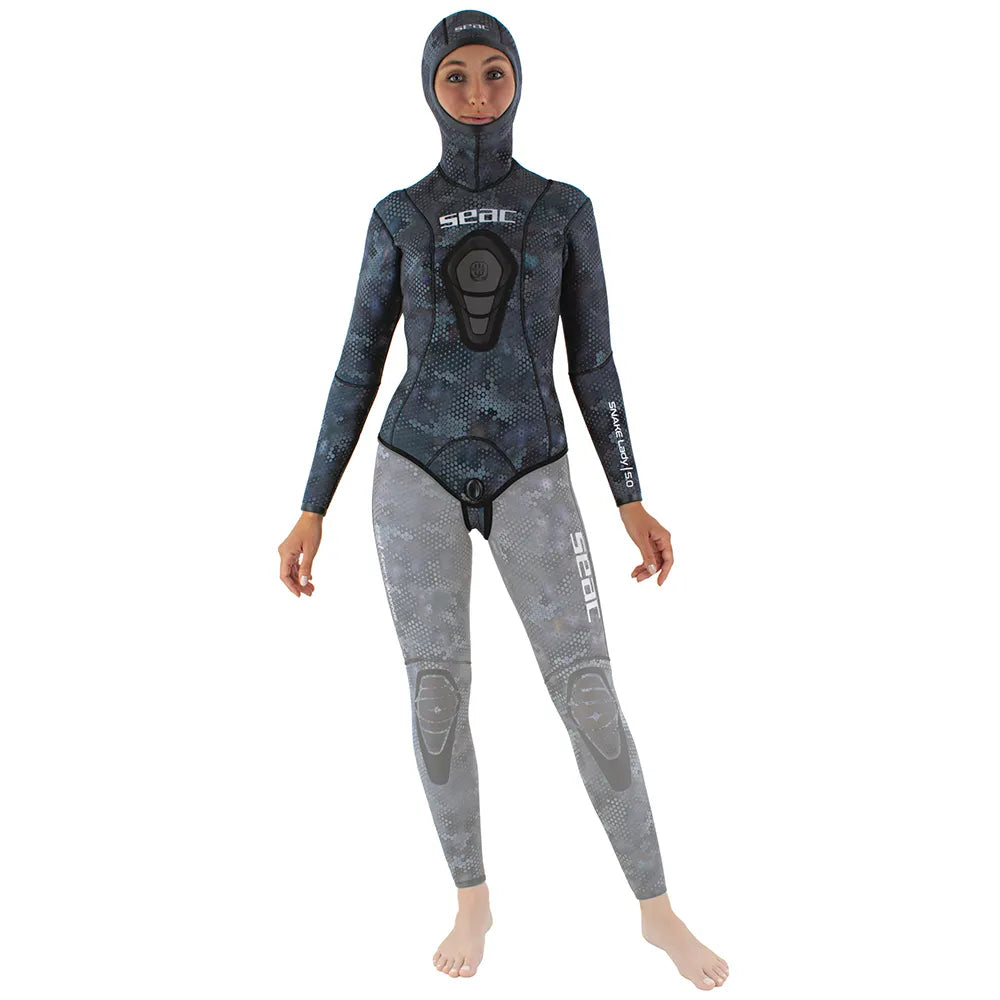 SEAC Snake Camo 5 mm woman freediving jacket