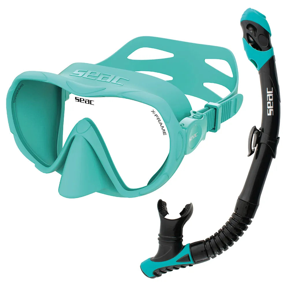 SEAC X-Frame Dry snorkeling set